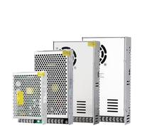 Alimentation de commutation 60W 120W 250W 350W 500W 600W, entrée triphasée 380VAC AC à DC 12V 24V, sortie unique, série SMPS SV(12V,350W)