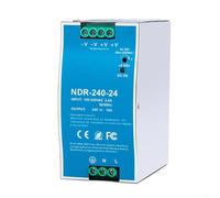 Alimentation de commutation de rail DIN 24 V 240 W 10 A pour automatisation industrielle, pilote de bande LED, pour machine-outil CNC, système de sécurité
