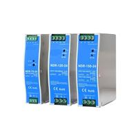 Alimentation de commutation industrielle NDR-75 NDR-120 NDR-150, sortie unique, RAIL DIN AC à DC 12V 24V(NDR-150-12)
