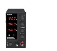Alimentation de laboratoire CC réglable Réglable 30 V 10 À 60 V 5 A Régulateur de tension Stabilisateur Banc de commutation 120 V 3 A DIY (NPS1203W-4 digits)