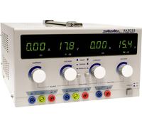 Alimentation de laboratoire réglable Multimetrix XA 3033 0 - 30 V 0 mA - 3 A Nbr. de sorties 3 x