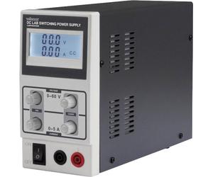 Alimentation de laboratoire réglable Velleman LABPS6005SM 0 - 60 V 0 - 5 A
