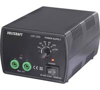 Alimentation de laboratoire réglable VOLTCRAFT CSP-200 2, 4, 6, 8, 10, 12 V, V, V, V, V, V (max.) 2 A (max.) 24 W Nbr. de sorties