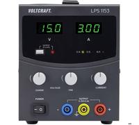 Alimentation de laboratoire réglable VOLTCRAFT LPS1153 0 - 15 0 - 3 A 45 W