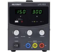 Alimentation de laboratoire réglable VOLTCRAFT LPS1153 0 - 15 V/DC 0 - 3 A 45 W