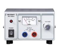 Voltcraft Alimentation de laboratoire réglable PS-1152 A 1.5-15 V/DC 1.5-1 A 22.5 W 1 x étalonné