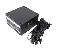 Alimentation de L'ordinateur de Bureau, Alimentation Modulaire ATX 600W avec Ventilateur Noir 120 Mm, Tension Complète Passive, PSU de Jeu Continu pour 10, Vista