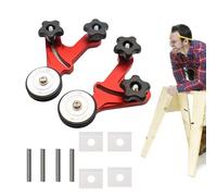 Alimentation de scie à table pour menuiserie, guides d'alimentation de scie à table | 1 paire de mangeoires unidirectionnelles pour le travail du bois - Outil de roue de pression de scie