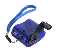 Alimentation de secours pour vos appareils numériques, chargeur portable avec voyant LED rouge, conversion d'énergie mécanique pour les amateurs