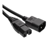 Alimentation d'extension Rallonge câble CEI Mâle vers Femelle UPS Cordon C14 vers C15 2 m [2 mètre/2m]