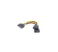 Alimentation Du Câble Gembird Sata 15 Broches -> Sata Hdd 2X - Droite Cc-Satam2F-01