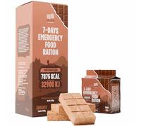 Alimentation d'urgence - Ration de survie au chocolat - Durée de conservation de 20 ans - 7 jours
