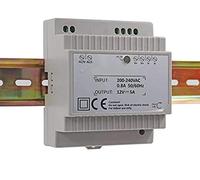 Alimentation Électrique 230V CA/ 60W 12V 5 A, Montage sur Rail DIN, Usage Professionnel