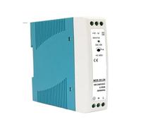 Alimentation électrique 5V 12V 24V 48V, bloc de graisse, Rail DIN/laboratoire/alimentation réglable, Source automobile DC MDR 60W-100W(MDR-20-24)