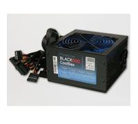 CoolBox PowerLine Black500 - Alimentation électrique (interne) - ATX12V 2.31 - CA 230 V - 500 Watt - PFC