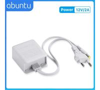 Alimentation électrique DC 12V 2A pour transformateur de caméra WIFI AC 110V-230V à DC 12V pour caméra IP WiFi PTZ 12V 2A prise d'alimentation EU/US/AU/UK - Type prise ue #B