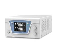 Alimentation électrique de bureau, 60V, 20a, sortie de puissance régulée, affichage LED à 4 chiffres, réglable numériquement, avertissement de court-Circuit OCP, 1 pièces(KPS10010D,110V)