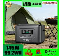 Alimentation électrique de stockage d'énergie AF-Nano100 145W 99.2WH, batterie au lithium, alimentation de secours, alimentation mobile pour extérieur et maison NAno100
