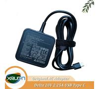 Alimentation électrique originale pour Wacom Cintiq Pro 13, adaptateur secteur type-c 20V 2,25a 45W ADP-45XE B pour chargeur de tablette graphique DTH1320 1620
