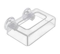 Alimentation en Acrylique Alimentation des Poissons Solide, Distributeur Alimentaire Anti-dérive pour Aquarium | Instrument d'alimentation des Couleurs Transparente pour Grand et Petit Aquarium