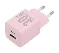 Wall Charger, Vention, Feqp0-Eu, Usb-C Usb- A, 30w/30w, Gan (Pink)