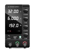 Alimentation for mini-laboratoires avec affichage numérique réglable et régulateur de tension(A-SPS-C3206 Black)
