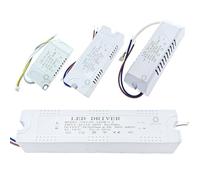 Alimentation for plafonnier : tension d'entrée AC110-265 V ; puissances : 8-12 W x 2, 18-24 W x 2, 25-40 W x 2, 37-60 W x 2, 60-80 W x 2, 130-160 W x 2 ; driver LED(25-40Wx2-(80W))