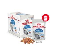Royal Canin Indoor Adult Sterilised Natvoer in Gelei voor Katten 12x85g