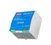Alimentation Industrielle de commutation sur Rail DIN 480W, 12V, 24V, 48V, AC/DC, d'alimentation à Sortie Unique, NDR-480-12, NDR-480-24, NDR-480-48(12V_480W)