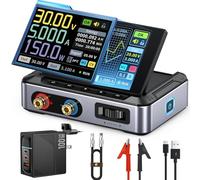 Alimentation Laboratoire, 30V 5A 150W Alimentation Stabilisée Écran Couleur IPS De 2,8 Pouces Avec Inclinaison De 90° Alimentation DC MultiséCurité Variable