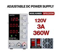 Alimentation laboratoire, Alimentation DC réglable LED Interrupteur de régulateur de tension d'affichage numérique 6 0v 5a Banc de laboratoire Source 30v 10a Nps306w 3010w(NPS1203W00.1A0.01A)