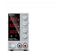 Alimentation laboratoire, Dc Alimentation alimentation réglable de commutation réglée d'alimentation électrique LED Banc variable Source 6 0V 5A DIY(blanc)