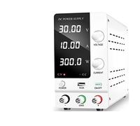 Alimentation Laboratoire, Encodeur réglable alimentation cc 30V 10A régulateur de tension LCD numérique laboratoire stabilisateur commutation laboratoire puissance banc Source(SPPS-C3010 White)