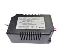 Alimentation LED 100-240 V 30 W-70 W avec adaptateur de ventilateur 12 V CC, transformateur d'éclairage LED for éclairage de croissance LED, éclairage d'aquarium LED(45-75V 700mA-12V)