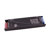 Alimentation LED 24V 400W, Transformateur Dimmable avec Bouton Poussoir NO (10-100%), Mémoire et Arrêt Progressif, 2 Sorties pour Ruban LED, Variateur Push Intégré