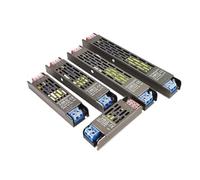 Alimentation LED 50W/100W/150W/200W, semi-encapsulée, silencieuse et compacte, 12V/24V, for éclairage de rubans lumineux.(12V-50W)