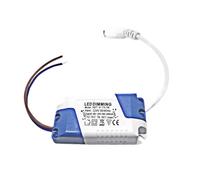 Alimentation LED à intensité variable 6-7 x 1 W, tension d'entrée AC 220 V, 260-280 mA, for panneau lumineux de plafond