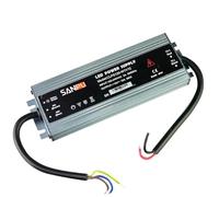 Alimentation LED étanche 12 V CC 120 W 10 A IP67 110 V 220 V AC-DC Transformateur d'éclairage fin en aluminium