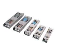 Alimentation LED ultra-mince FCOB DC12V 24V, transformateur 60W 100W 100W 300W 400W, adaptateur AC170V à 265V, pilote for bande LED COB(100W,DC12V)
