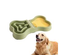 Alimentation lente - Bol d'alimentation lente pour chien | Base de préhension anti-glissement pour réduire l'obésité des vomissements excessifs gonflés pour la nourriture crue sèche et le bol