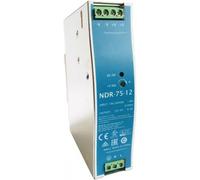 Alimentation Mean Well NDR-75-12 75.6W 6,3A 12V, sur DIN