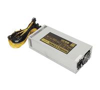 Alimentation Minière 2000 W, Bloc d'alimentation Haute Performance à économie D'énergie avec Protections Multiples, Arrêt Automatique, Dissipation Thermique, pour Mineur ETH
