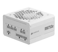 Alimentation modulaire ATX - Corsair - 750 Watts - Blanc - Compatible ATX 3.1 - Compatible PCIe 5.1 - Ventilateur 120 mm