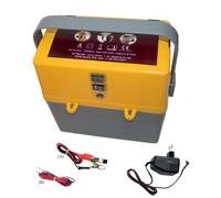 Alimentation par batterie 9V/12V et 230V pour clôtures jusqu'à 6 km Daslo
