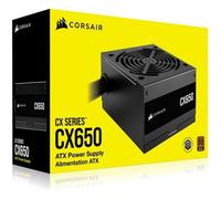 Alimentation PC 650W - Corsair - CX650 - 80+ Bronze - Entièrement câblé - Ventilateur 120 mm - Refroidissement thermique