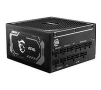 MSI MAG A1000GL PCIE5 Alimentation, 1000W, 80 Plus Gold, ATX 3.1, Support des GPU PCIe 5.1, ATX, câbles Plats Noirs - Garantie 7 Ans