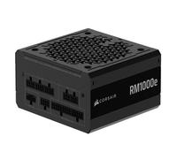 CORSAIR RM1000e (2025) Alimentation ATX entièrement modulaire et silencieuse avec câble 12V-2x6 - Compatible ATX 3.1 et PCIe 5.1, efficacité Cybenetics Gold, condensateurs évalués à 105°C - Noir