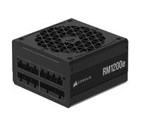CORSAIR RM1200e (2023) Alimentation ATX Entièrement Modulaire à Faible Niveau de Bruit avec Câble 12V-2x6 - ATX 3.1 & Conformité PCIe 5.1, Cybenetics Platinum, Condensateurs Résistant à 105°C - Noir