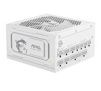 Alimentation PC modulaire MSI MAG A1000GL PCIe CEM 5.1 1000 W 80 PLUS Gold Blanc