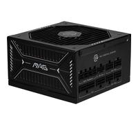MSI MAG A1000GLS PCIE5 Alimentation PC, 1000W, ATX, 80 Plus Gold, ATX 3.1, Compatible PCIe 5.1, Connecteur natif 12V-2x6 Bicolore, Câbles gaufrés